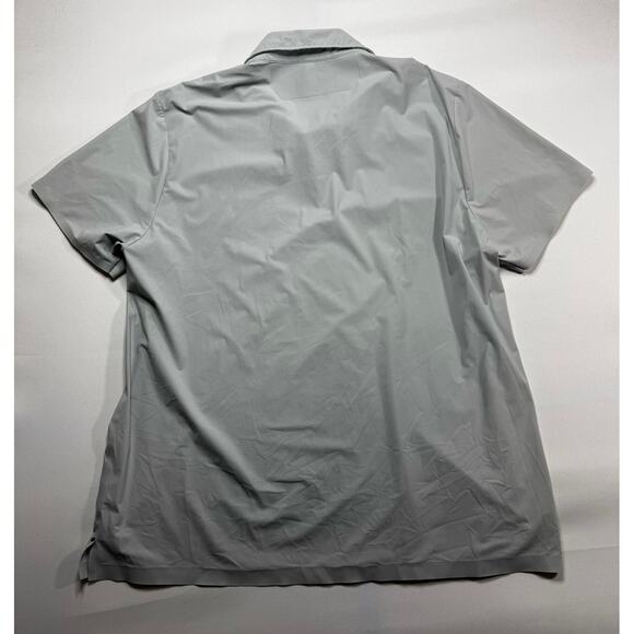 Rhone Men's Gray Lightweight Stretch Commuter Polo Shirt - Size 2XL - Picture 4 of 7